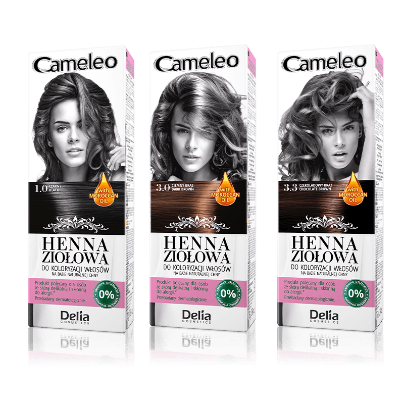 Henna Creme herbal hair cream coloring cream – Delia Cosmetics